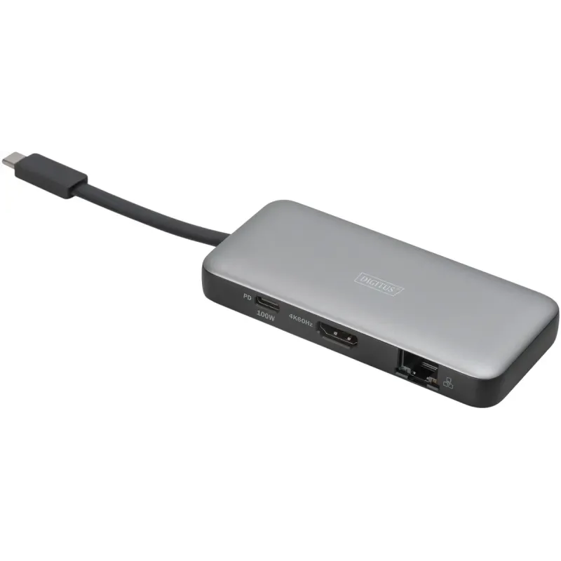 USB-хаб Digitus USB-C 7-Port Travel Docking Station (DA-70916)