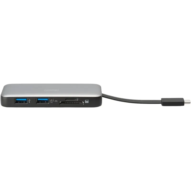 USB-хаб Digitus USB-C 7-Port Travel Docking Station (DA-70916)