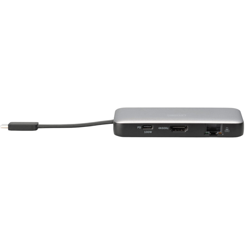 USB-хаб Digitus USB-C 7-Port Travel Docking Station (DA-70916)