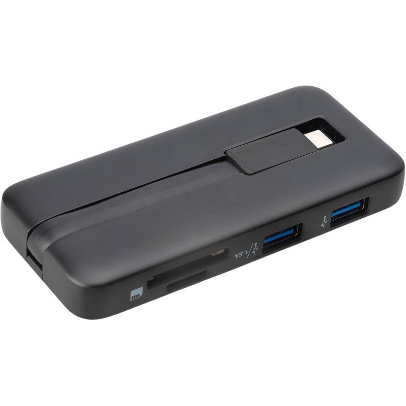 USB-хаб Digitus USB-C 7-Port Travel Docking Station (DA-70916)