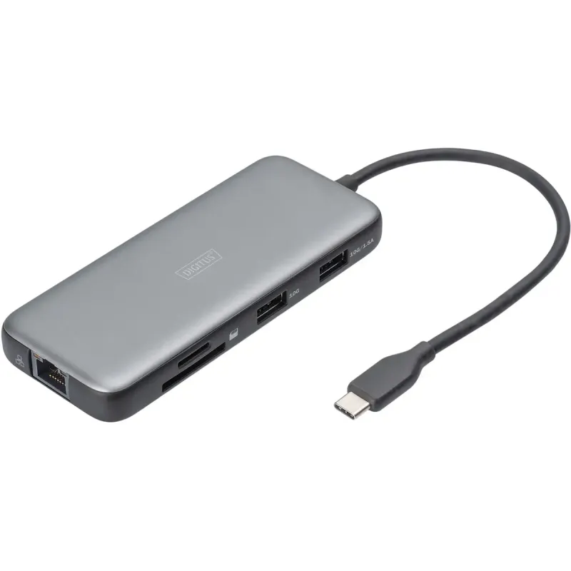USB-хаб Digitus USB-C 7-Port Docking Station (DA-70914)