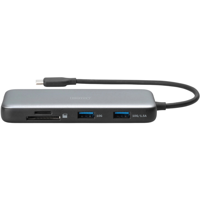 USB-хаб Digitus USB-C 7-Port Docking Station (DA-70914)