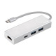 HAMA USB-3.1 Type-C Hub 1-in-3 Aluminium (00135756)