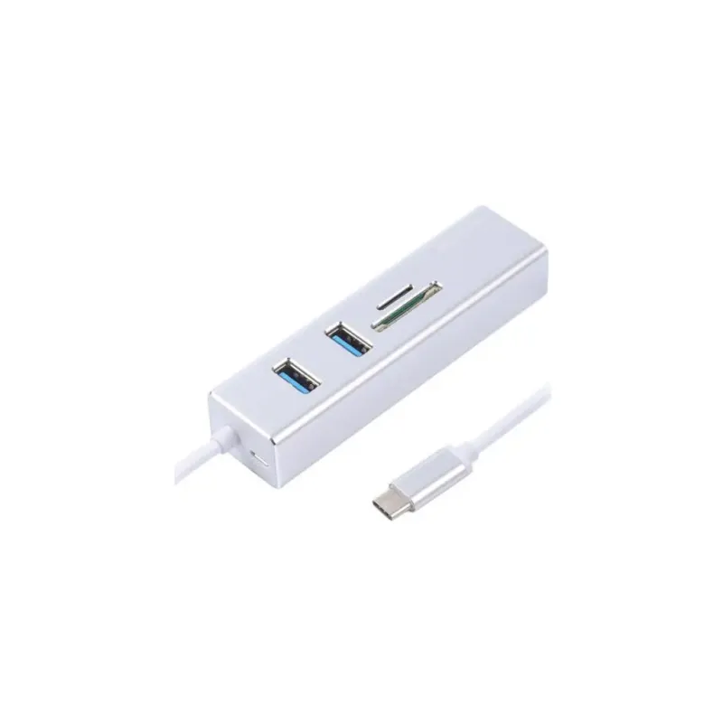 USB-хаб Maxxter NECH-2P-SD-01