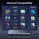USB-хаб UGREEN CM498 Grey (45379)