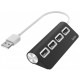 HAMA USB 2.0 Black/White 4-port (00200119)