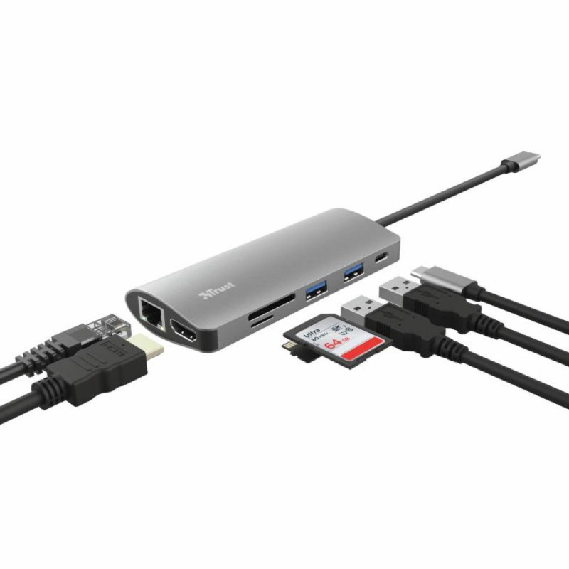 Trust Dalyx 7-in-1 USB-C Multiport Adapter (23775)