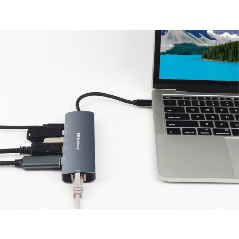 Sandberg USB-C 6-in-1 8K Display Dock (136-43)