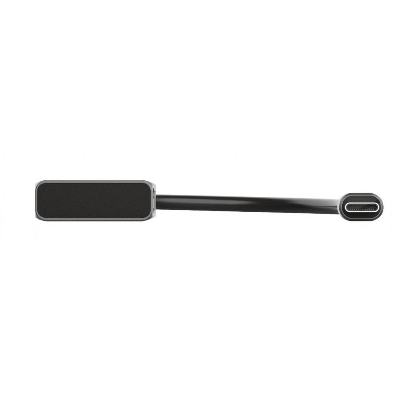 Trust Halyx Fast USB-C Hub & Card reader Aluminium (24191)