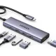 USB-хаб UGREEN CM511 5-in-1 USB-C Multifunction Adapter (15597)