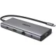 USB-хаб UGREEN CM639 Grey (45520)
