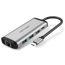 Vention Hub USB 3.1 Type-C Multi-Function 5 in 1 Black (TGPBB)