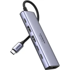 USB-хаб UGREEN CM511 6-in-1 Multifunction Adapter with 4K HDMI (35999)