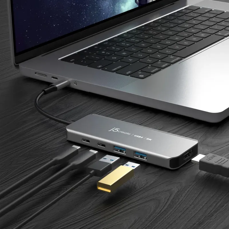 USB-хаб j5create JCH453-N