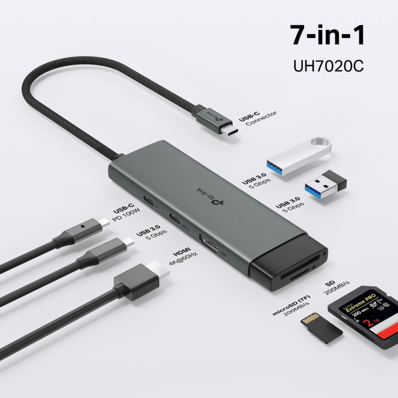 USB-хаб TP-Link UH7020C