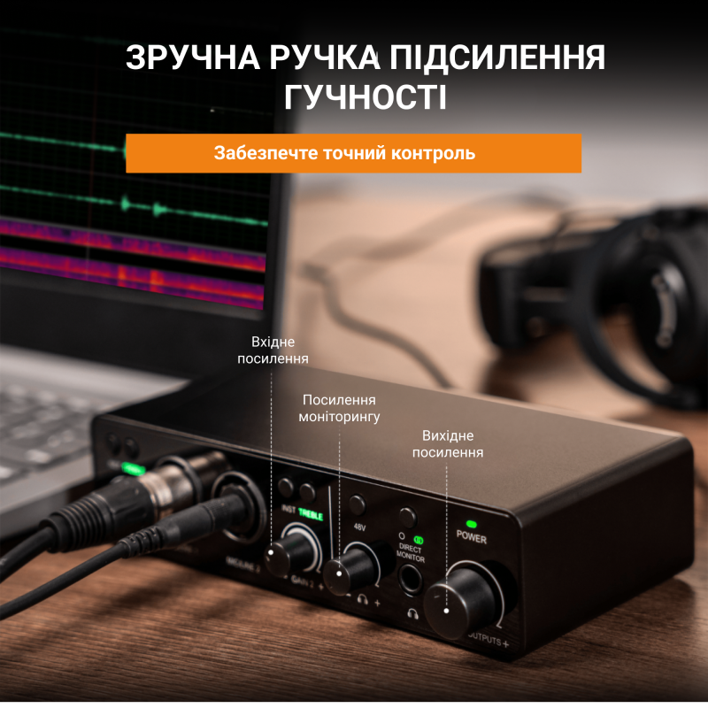 Звукова карта Fifine Ampli 3