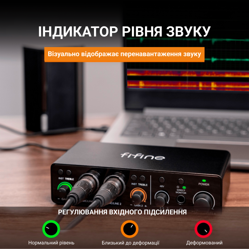 Звукова карта Fifine Ampli 3