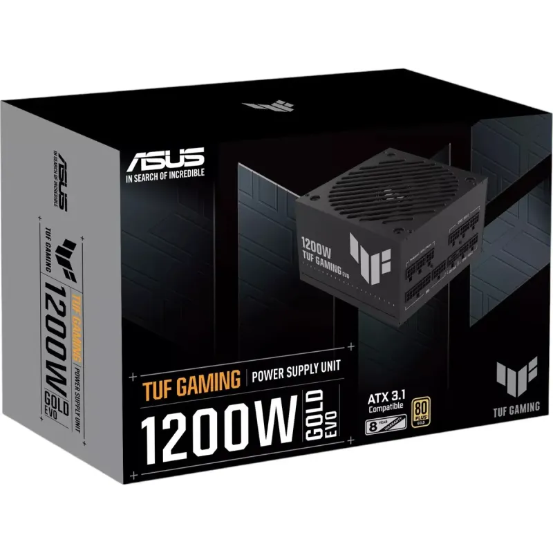 Блок питания Asus TUF Gaming 1200W Gold EVO (90YE00SD-B0NA00) Black