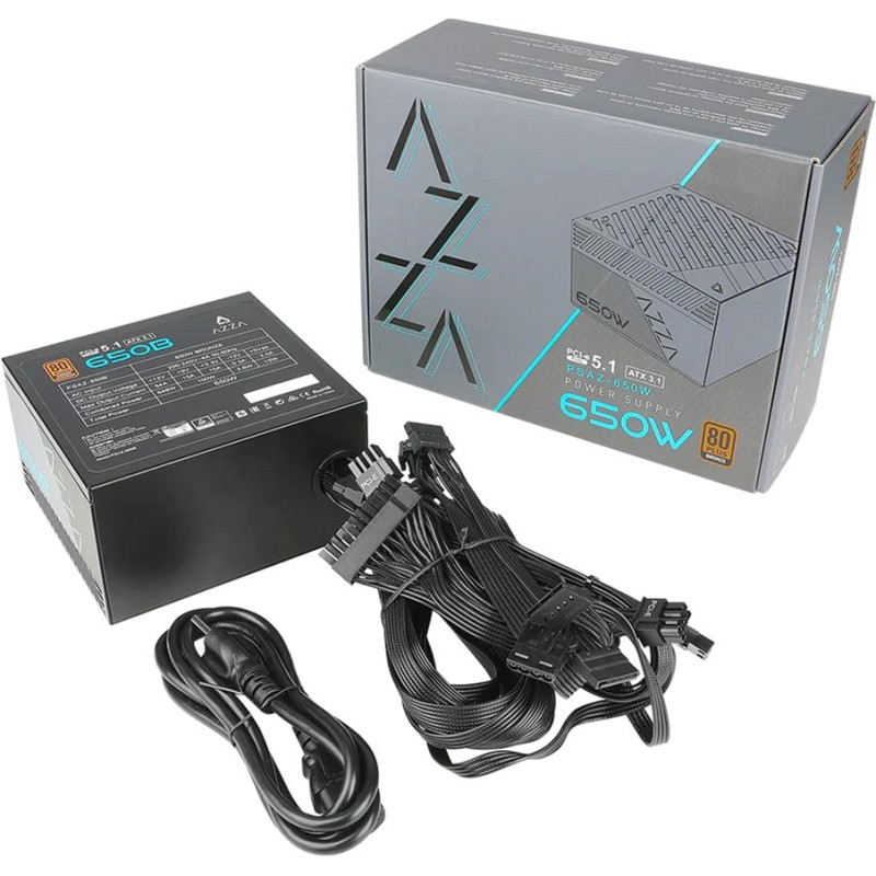 Блок питания AZZA PSAZ-650B(ATX3.1)