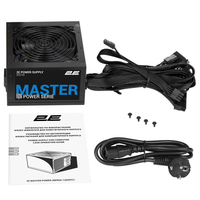 Блок живлення 2E Master Power 850W (2E-MP850-120APFC)