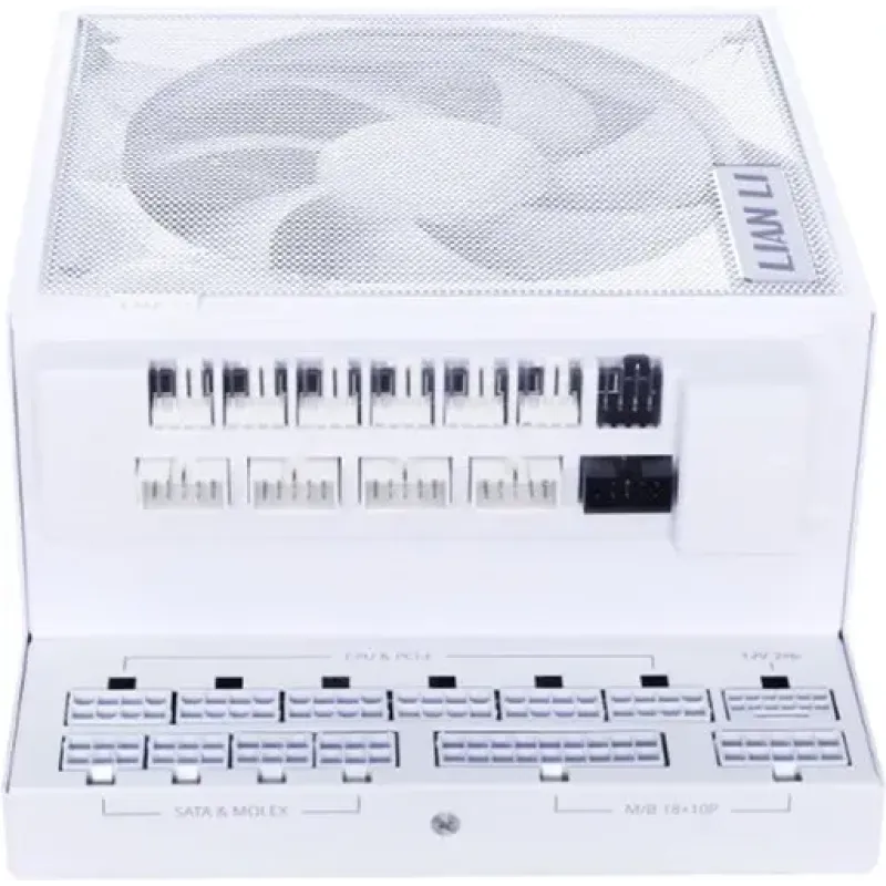 Блок живлення Lian Li Edge Gold 1000W White with Hub, EU Cord (G9P.EG1000G.WH00.EU)