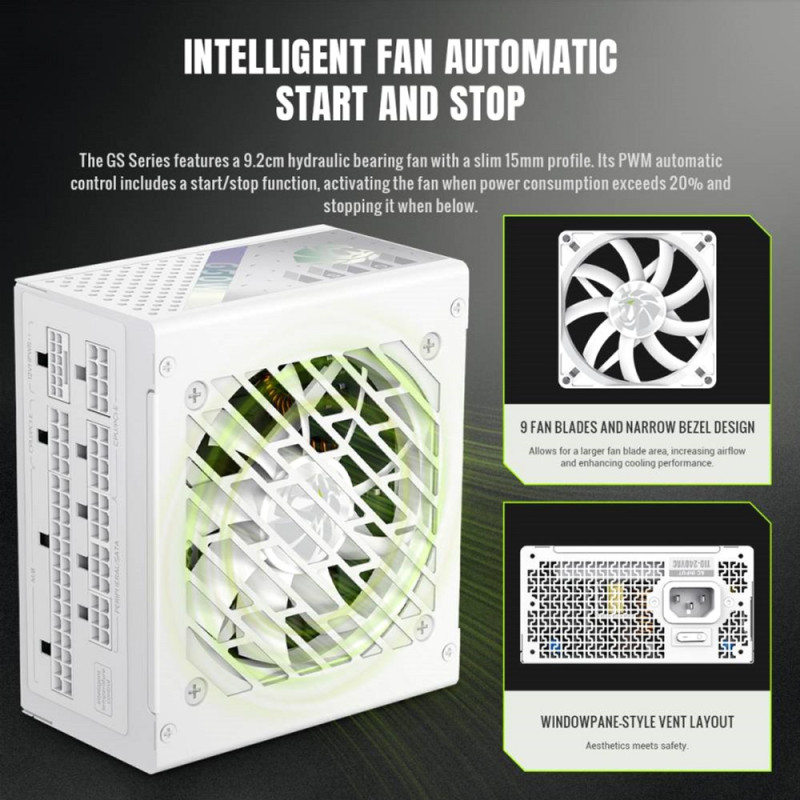 Блок питания Gamemax GS 650G WH V25