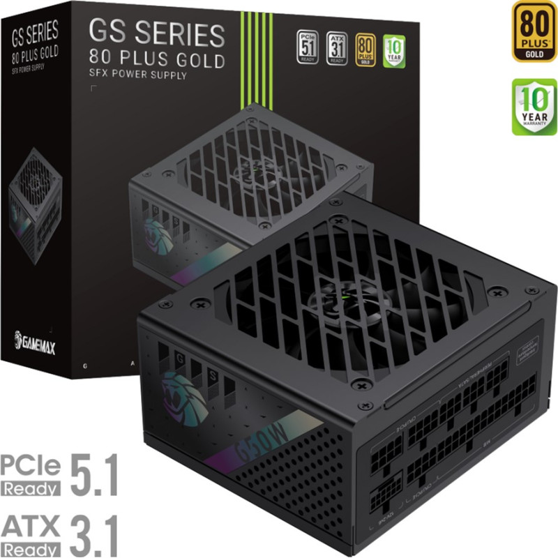 Блок питания Gamemax GS 650G V25