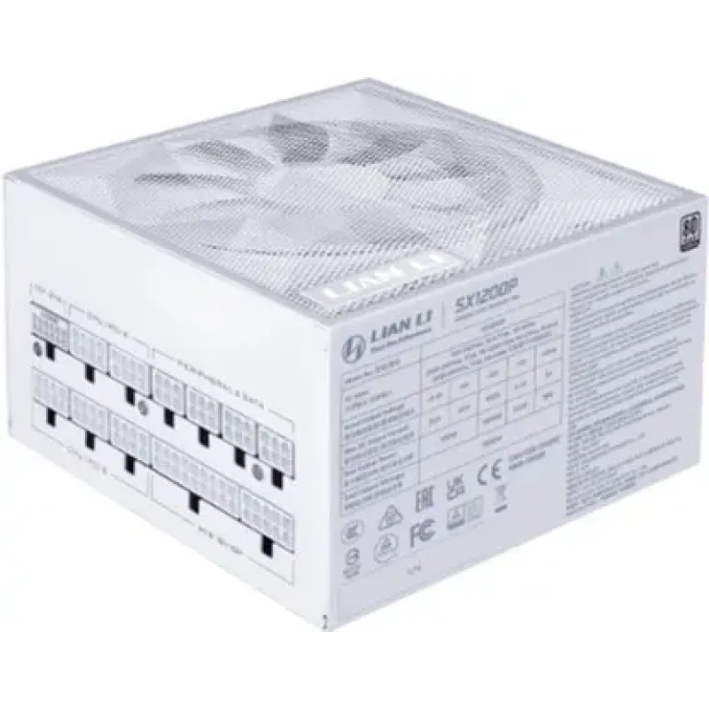 Блок питания Lian Li SX1200P White, EU Cord (G9P.SX1200P.W000.EU)