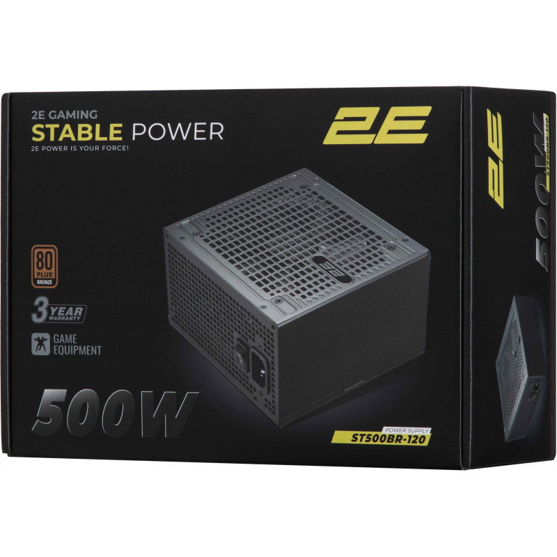 Блок живлення 2E GAMING Stable Power 500W (2E-ST500BR-120)