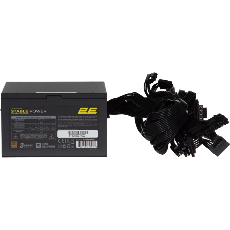 Блок живлення 2E GAMING Stable Power 600W (2E-ST600BR-120)
