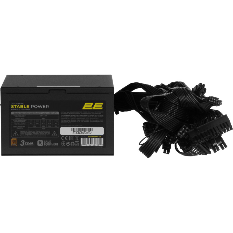 Блок живлення 2E GAMING Stable Power Pro 800W (2E-ST800BRII-120)