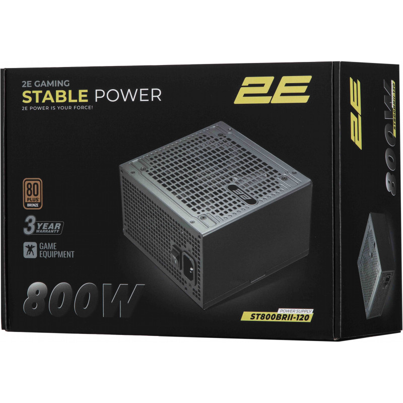 Блок живлення 2E GAMING Stable Power Pro 800W (2E-ST800BRII-120)