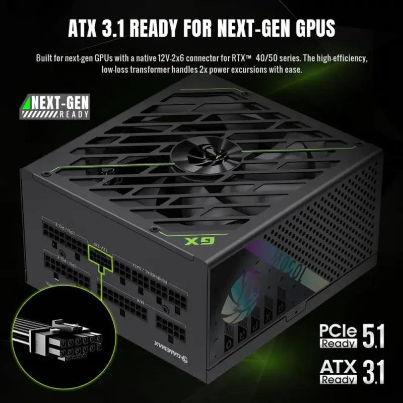 Блок питания GAMEMAX GX PRO 1050G