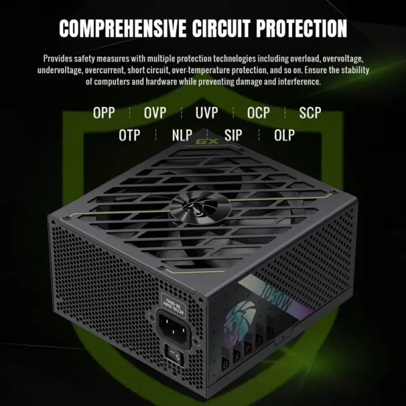 Блок питания GAMEMAX GX PRO 1050G