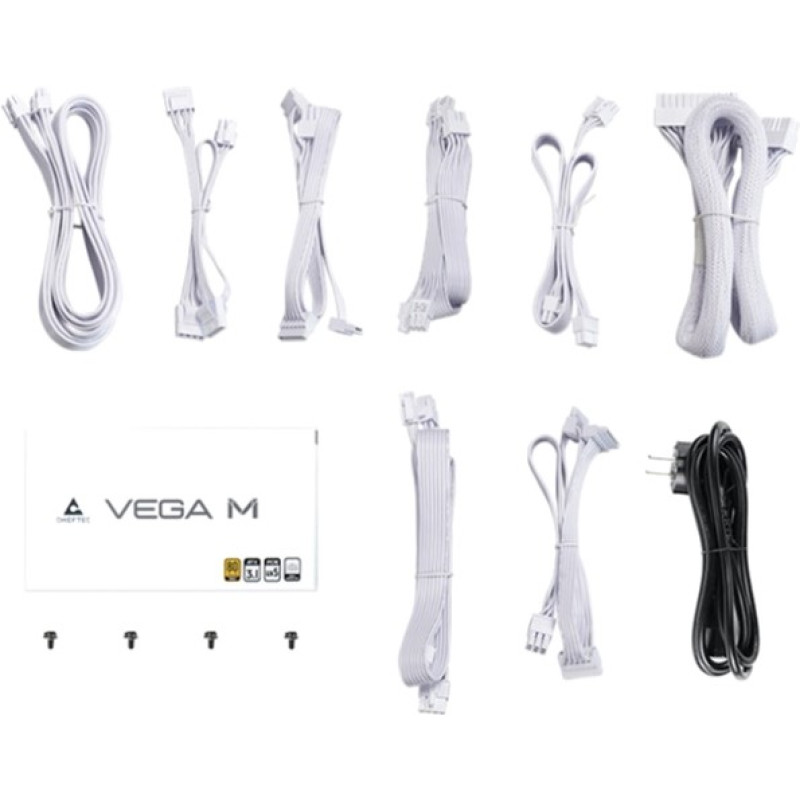 Блок питания Chieftec Vega M 1000W White (PPG-1000-CW)