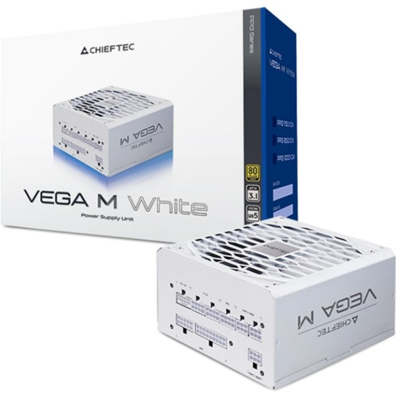 Блок питания Chieftec Vega M 1000W White (PPG-1000-CW)