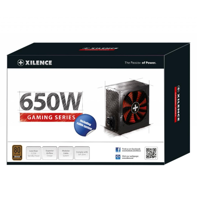 Блок питания XILENCE XN225 Gaming series 650W (XP650R10)