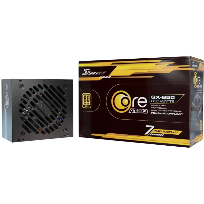 Блок питания SEASONIC CORE GX-650-ATX31