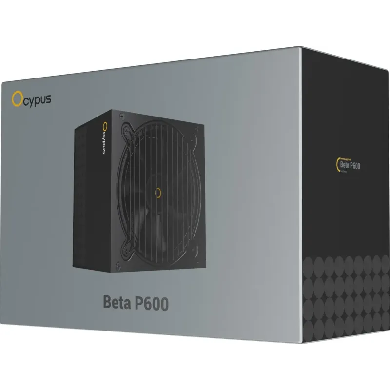 Блок питания Ocypus 600W Beta P600 (BETA-P600-N1HDBK024X-EU)