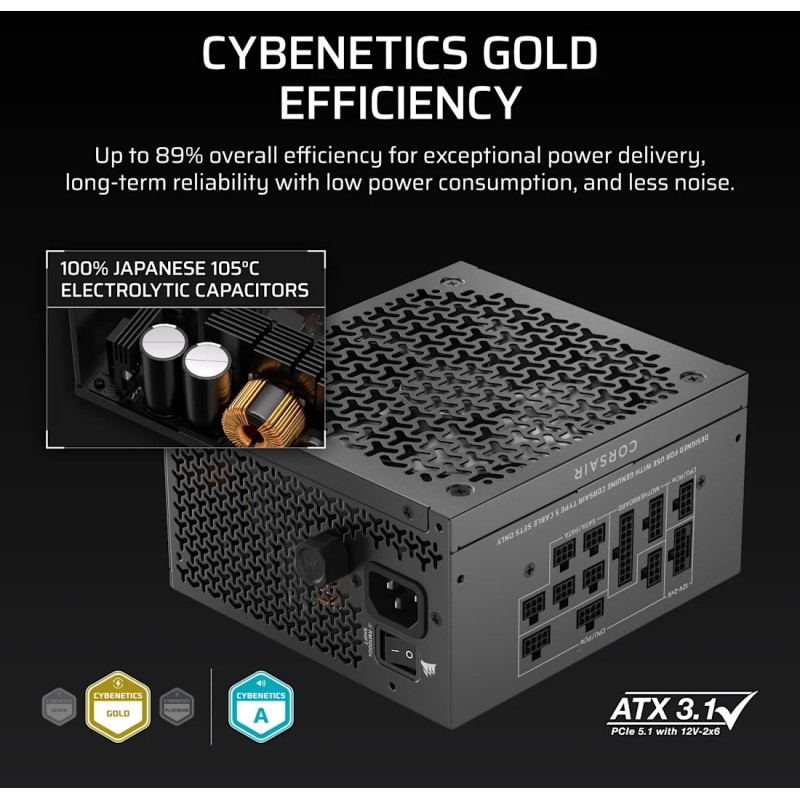 Блок живлення Corsair RM850x SHIFT (CP-9020299)