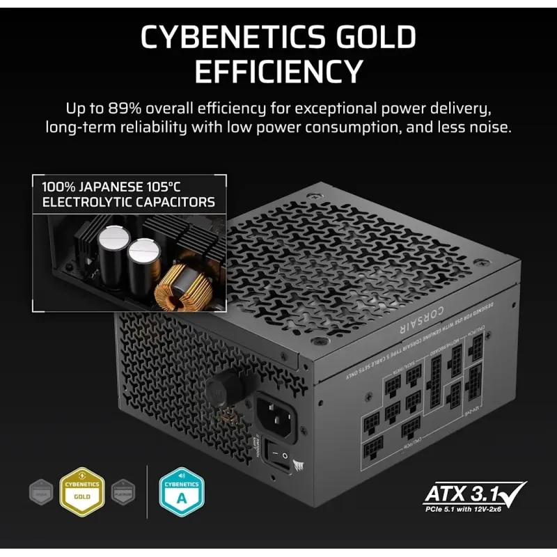 Блок питания Corsair RM1000x SHIFT (CP-9020300)