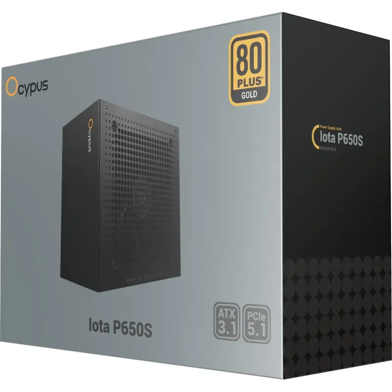 Блок питания Ocypus IOTA P650S (IOTA-P650S-GFFBK025X-EU)