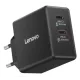 Блок питания Lenovo Dual USB-C 65W GaN Charger (40AW065BEU)