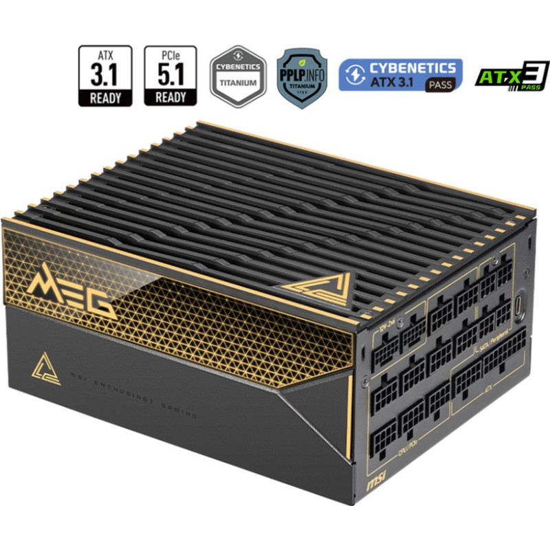 Блок питания MSI  MEG Ai1600T PCIE5