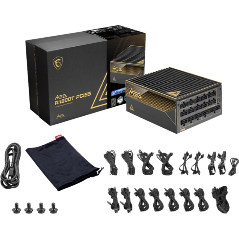 Блок питания MSI  MEG Ai1600T PCIE5