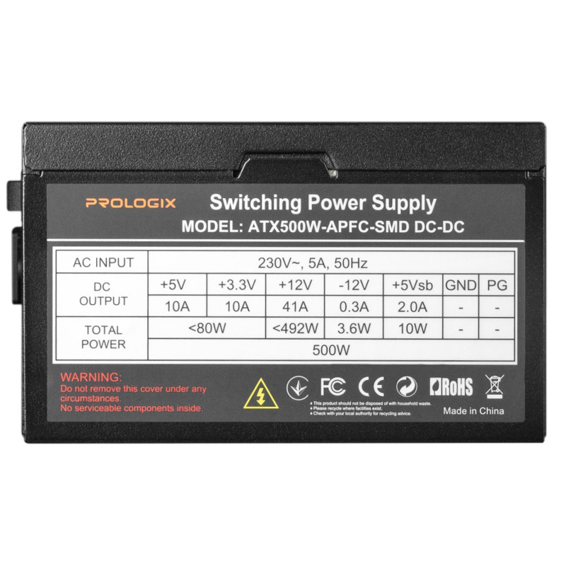 Prologix 500W APFC_Bulk