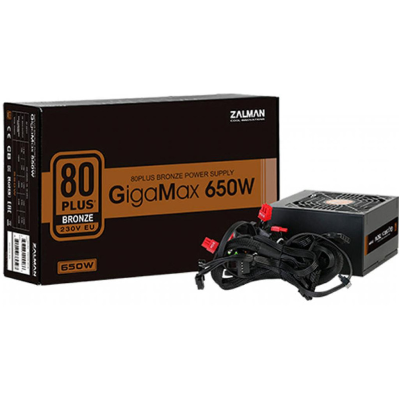 Блок питания Zalman GigaMax 650W (ZM650-GVII)