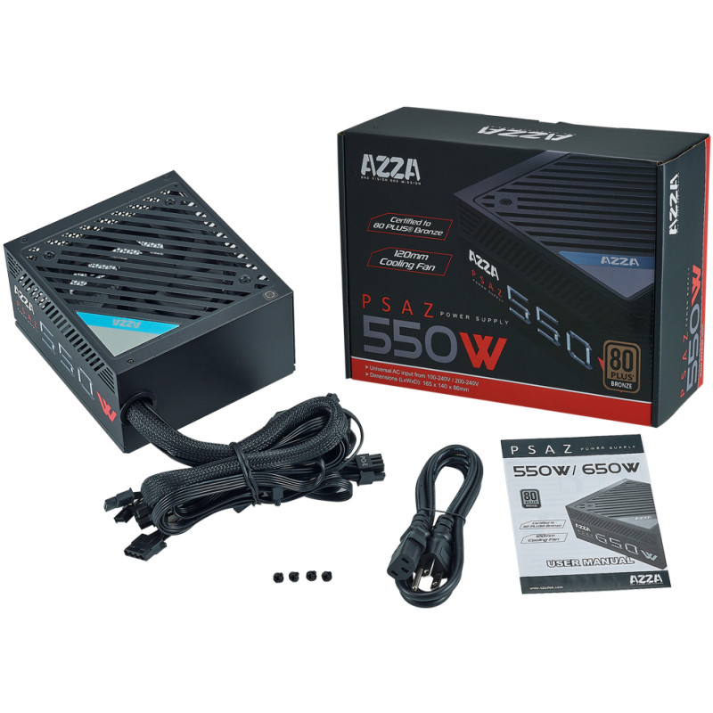 Блок питания azza PSAZ-550W