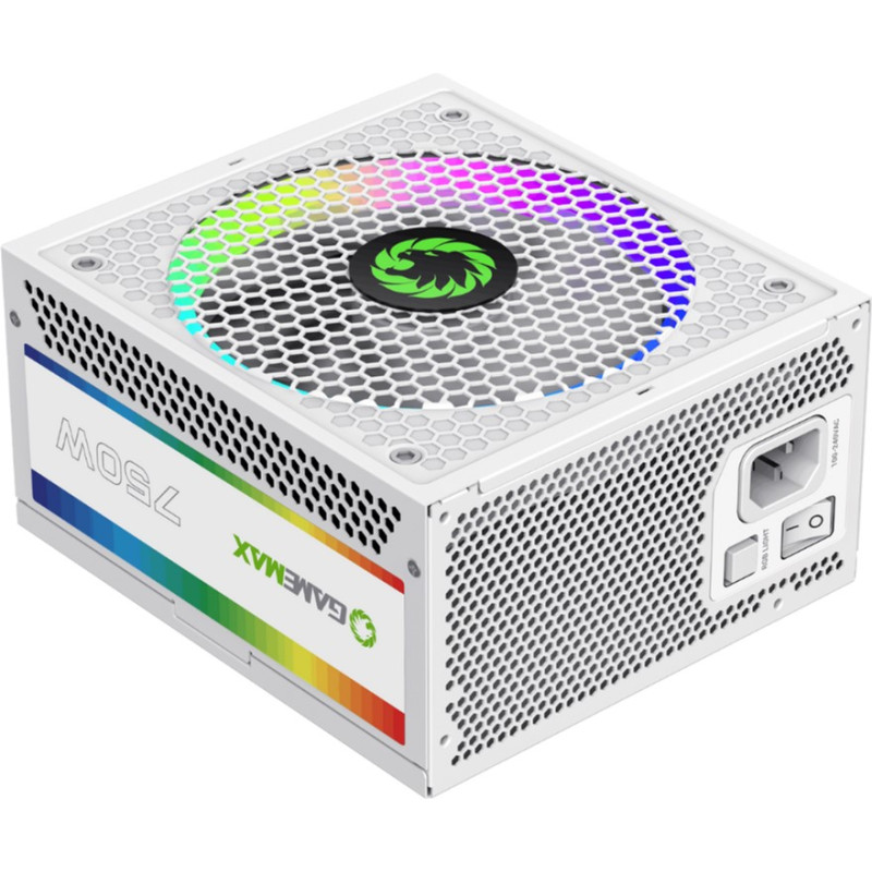 Блок живлення GAMEMAX RGB 750 PRO WH (ATX3.0/3.1 PCI)