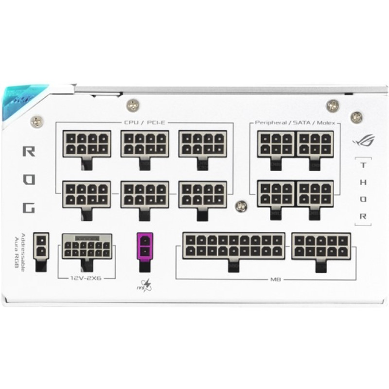 Блок живлення ASUS ROG Thor 1200W Platinum III White Edition (90YE00V5-B0NA00)